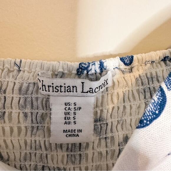 Christian Lacroix Floral Fruit Romper - Picture 4 of 6